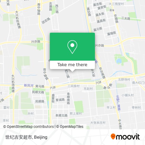 世纪吉安超市 map