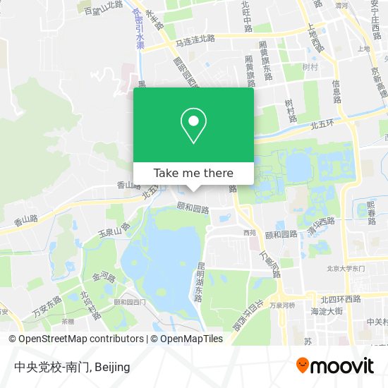 中央党校-南门 map