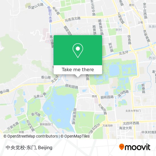 中央党校-东门 map