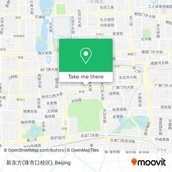 新东方(珠市口校区) map