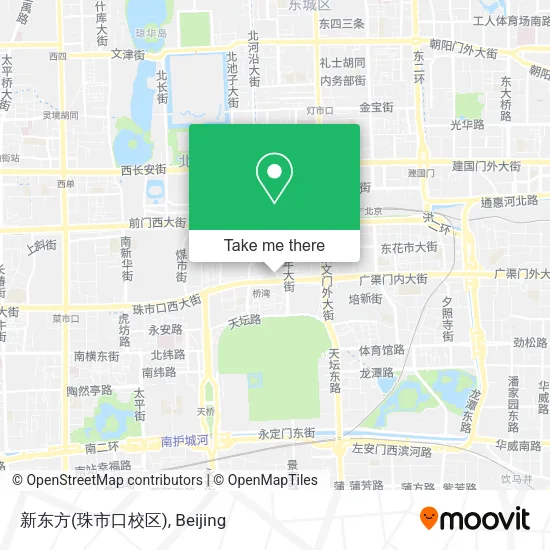 新东方(珠市口校区) map