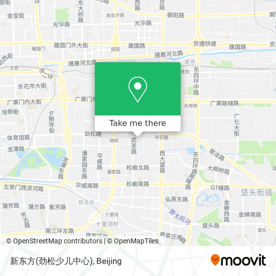 新东方(劲松少儿中心) map