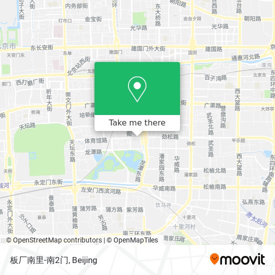 板厂南里-南2门 map