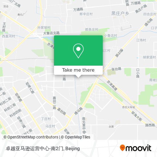 卓越亚马逊运营中心-南2门 map