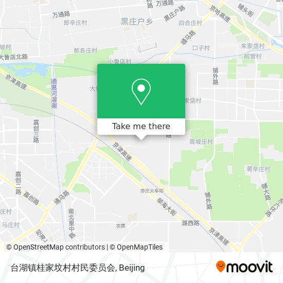 台湖镇桂家坟村村民委员会 map