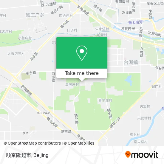 顺京隆超市 map