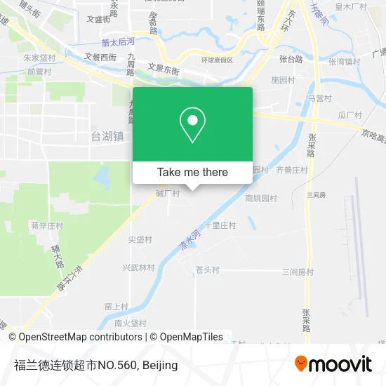 福兰德连锁超市NO.560 map