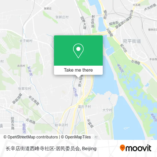长辛店街道西峰寺社区-居民委员会 map