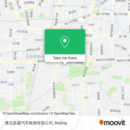 潘北昊盛汽车检测有限公司 map