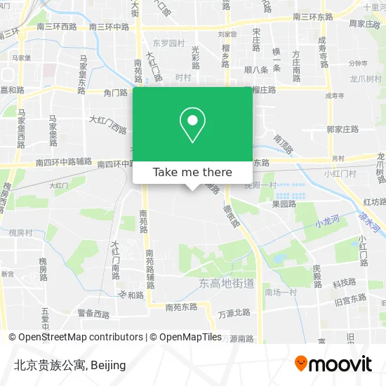 北京贵族公寓 map