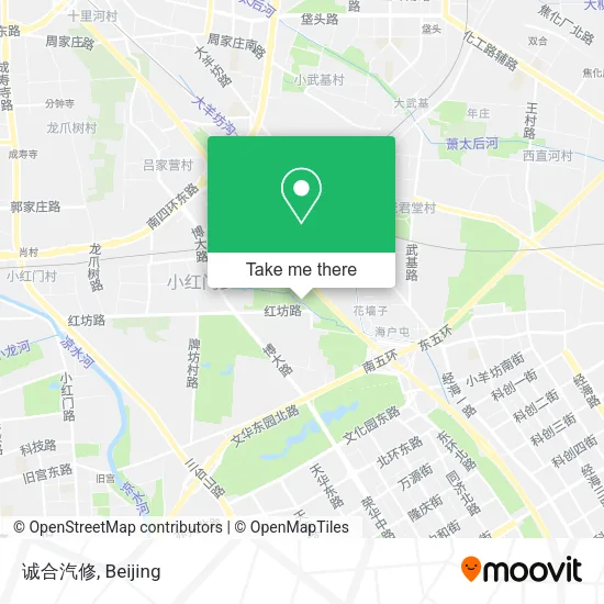 诚合汽修 map