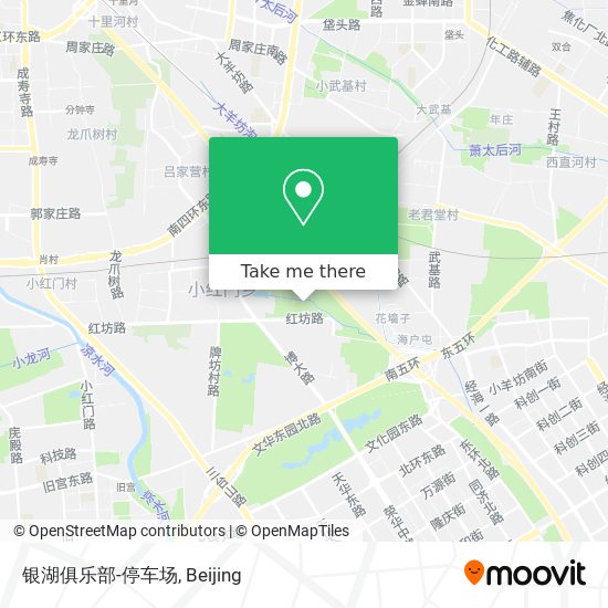银湖俱乐部-停车场 map