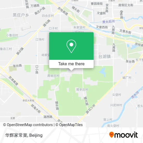 华辉家常菜 map