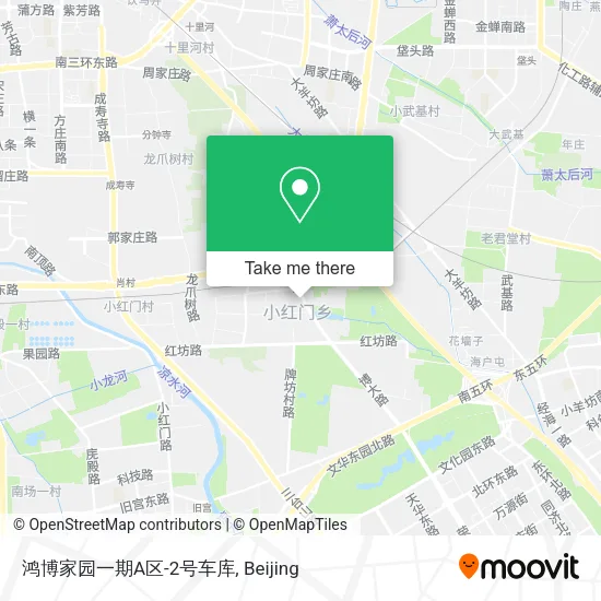 鸿博家园一期A区-2号车库 map