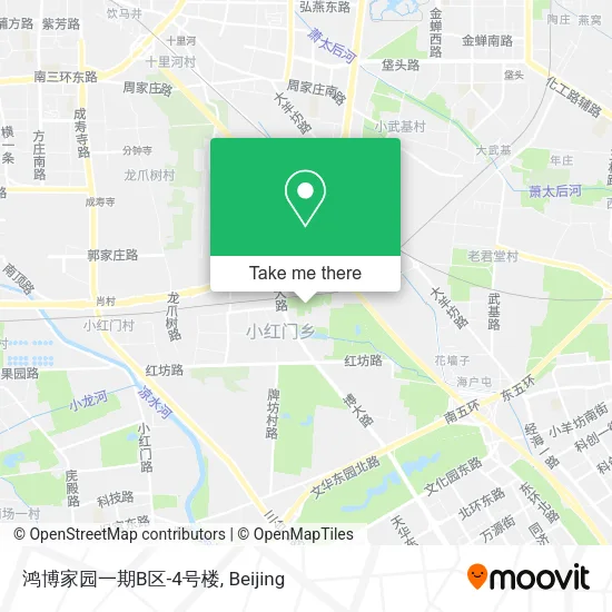 鸿博家园一期B区-4号楼 map