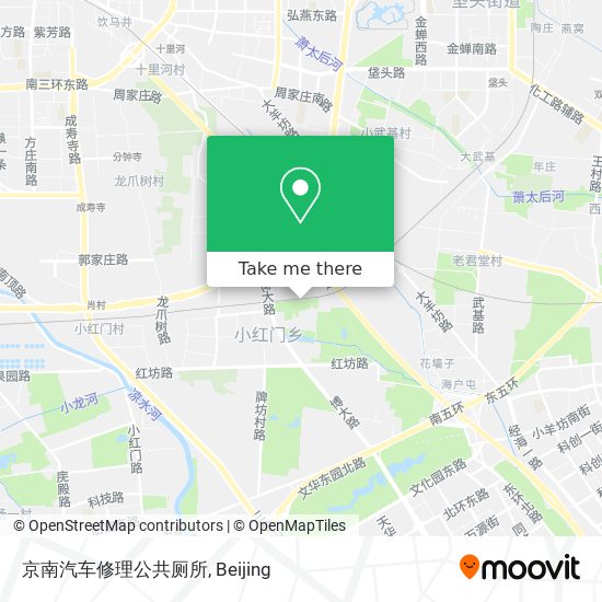 京南汽车修理公共厕所 map