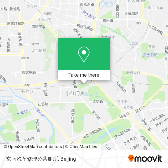 京南汽车修理公共厕所 map