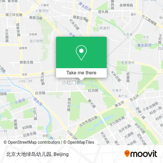 北京大地绿岛幼儿园 map