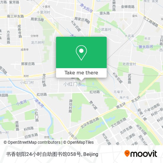 书香朝阳24小时自助图书馆058号 map