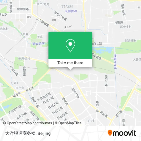 大洋福运商务楼 map