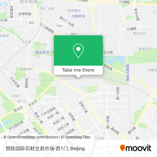 西联国际石材交易市场-西1门 map