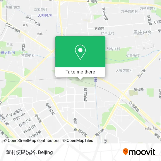 董村便民洗浴 map