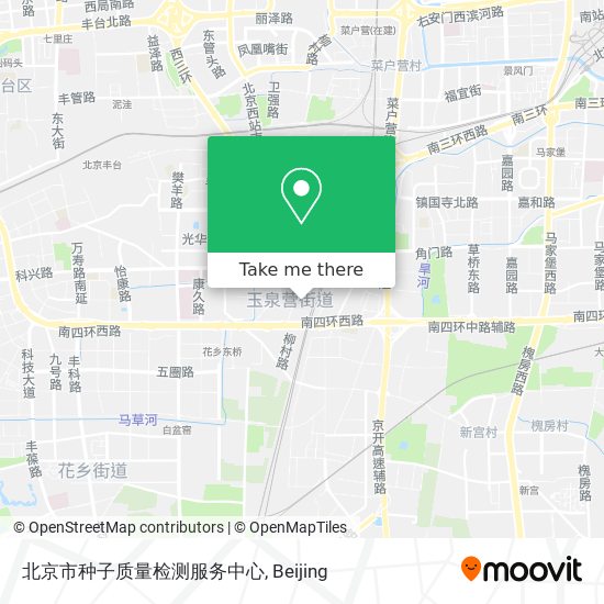 北京市种子质量检测服务中心 map