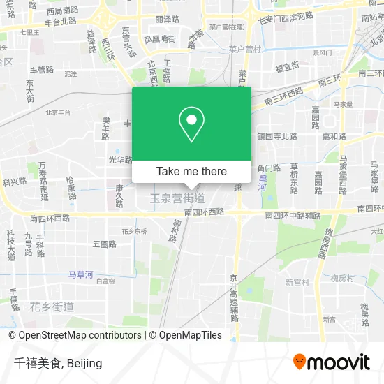 千禧美食 map