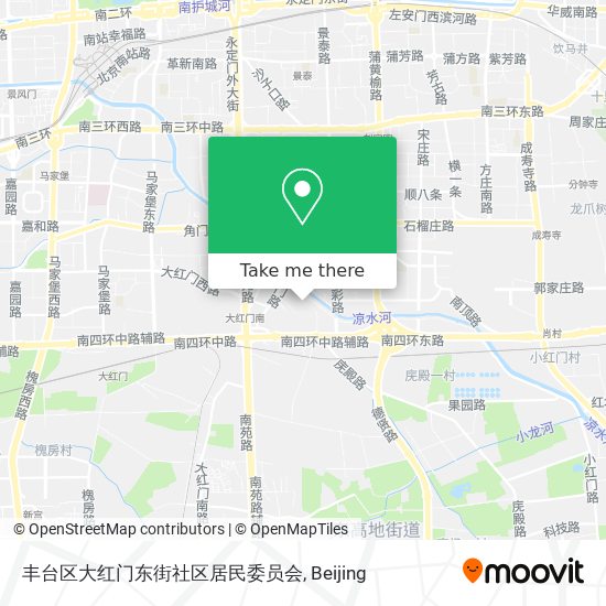 丰台区大红门东街社区居民委员会 map