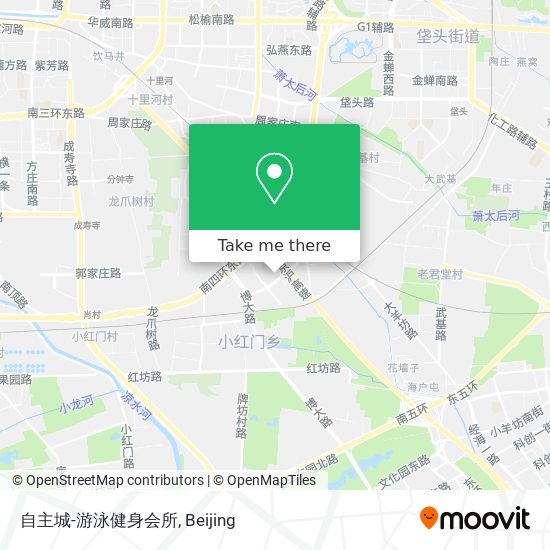 自主城-游泳健身会所 map