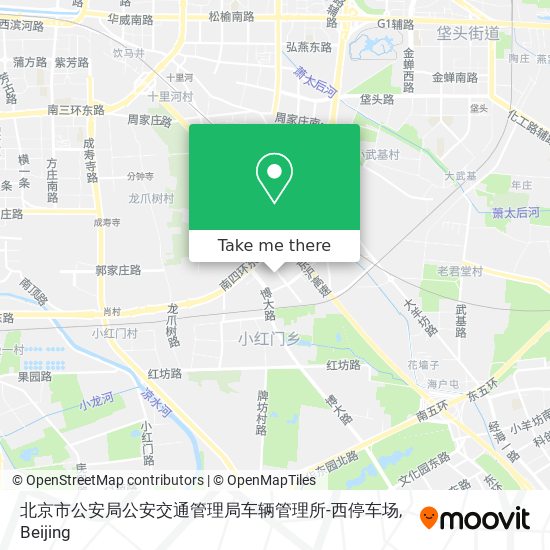 北京市公安局公安交通管理局车辆管理所-西停车场 map