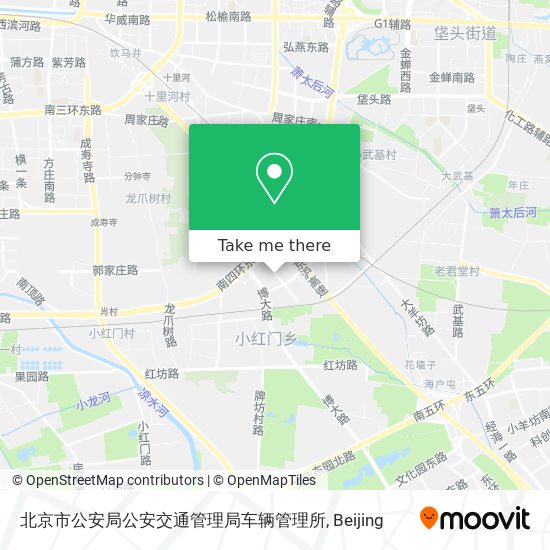 北京市公安局公安交通管理局车辆管理所 map