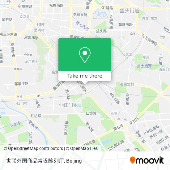 世联外国商品常设陈列厅 map