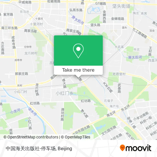 中国海关出版社-停车场 map