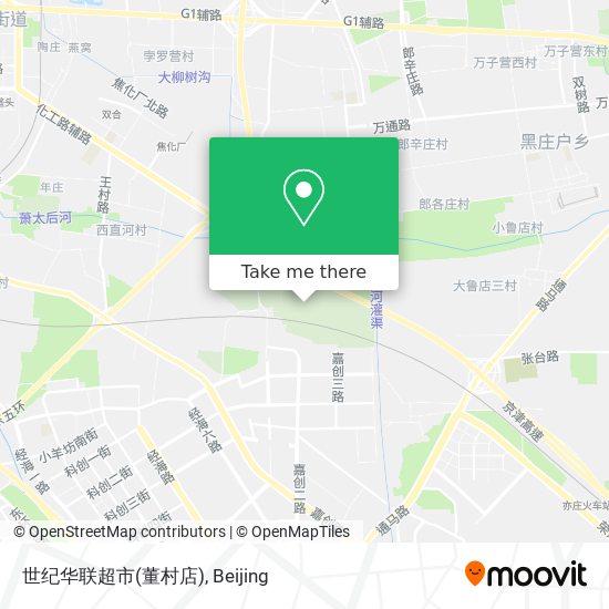 世纪华联超市(董村店) map