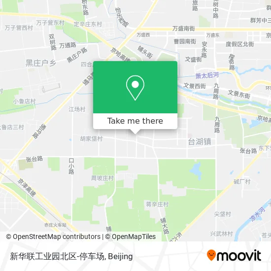 新华联工业园北区-停车场 map