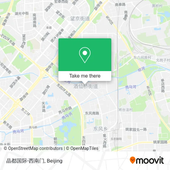 晶都国际-西南门 map