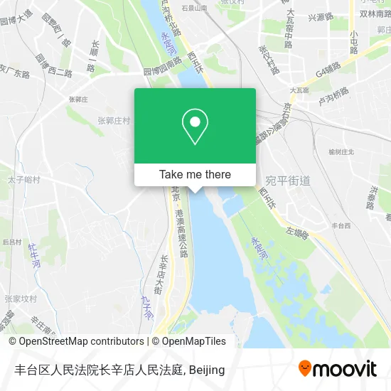 丰台区人民法院长辛店人民法庭 map