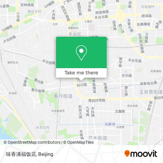味香满福饭店 map