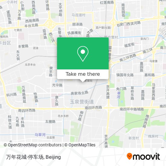 万年花城-停车场 map