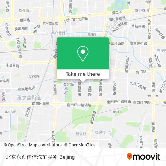 北京永创佳信汽车服务 map