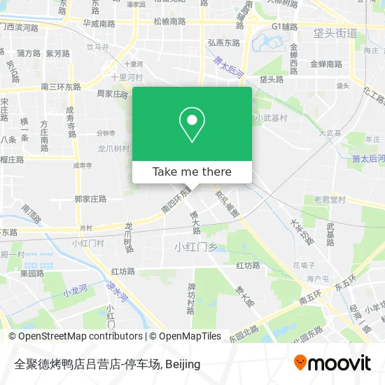 全聚德烤鸭店吕营店-停车场 map