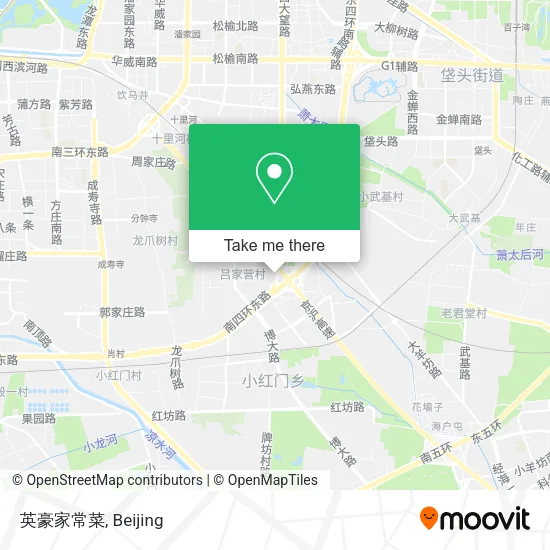 英豪家常菜 map