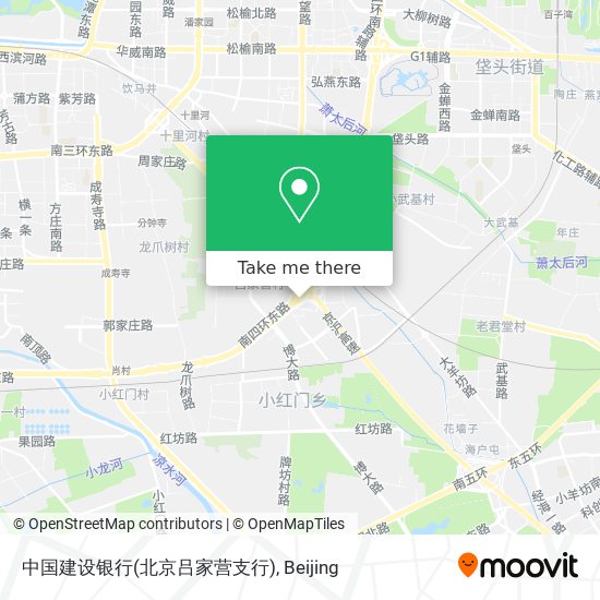 中国建设银行(北京吕家营支行) map