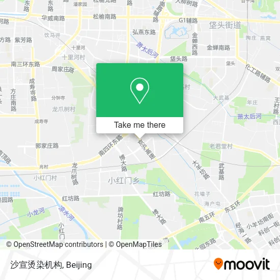 沙宣烫染机构 map