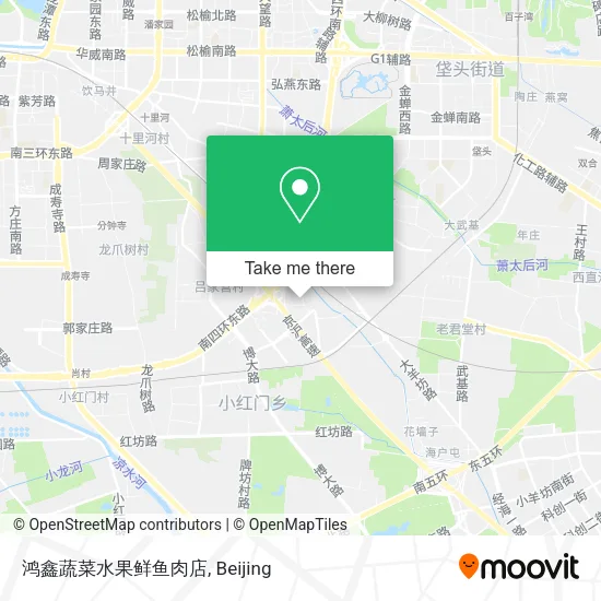鸿鑫蔬菜水果鲜鱼肉店 map