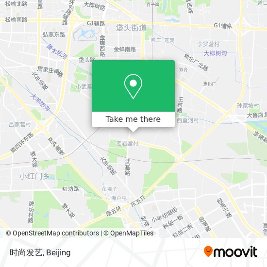 时尚发艺 map