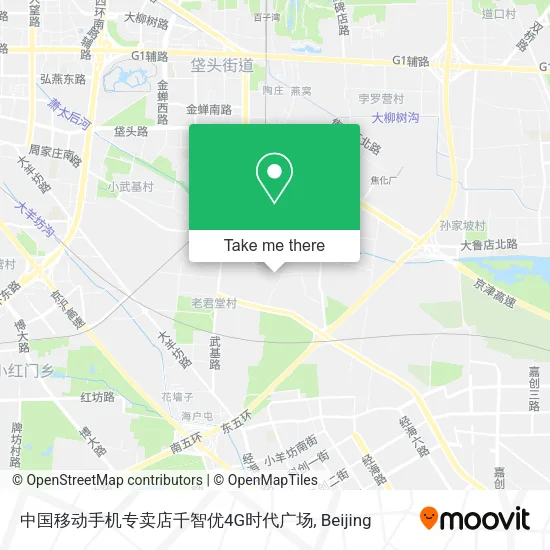中国移动手机专卖店千智优4G时代广场 map