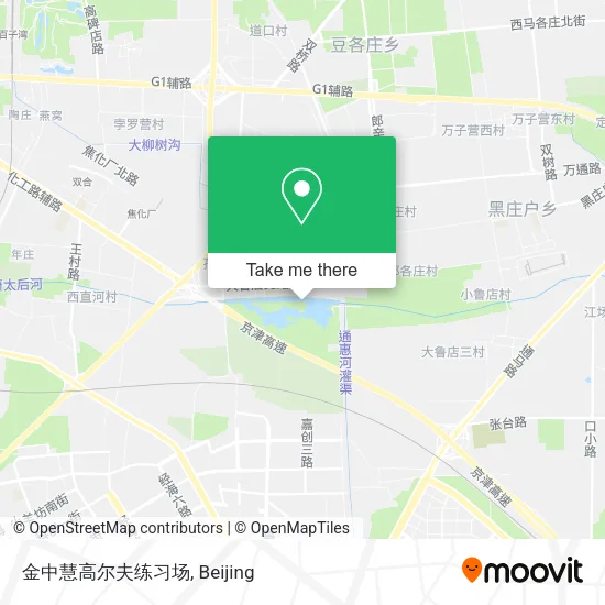金中慧高尔夫练习场 map