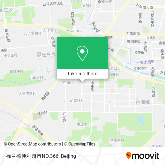 福兰德便利超市NO.366 map